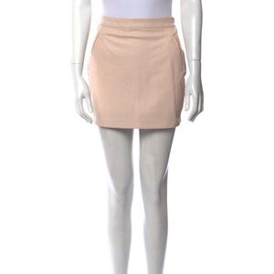 ADAM LIPPES Leather Mini Skirt
